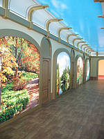 Світлові панно і композитні панелі в інтер'єрі 11