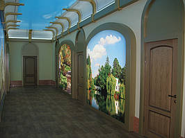 Світлові панно і композитні панелі в інтер'єрі 16