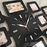 Настінний годинник з зображенням 44х42 см, фото 2