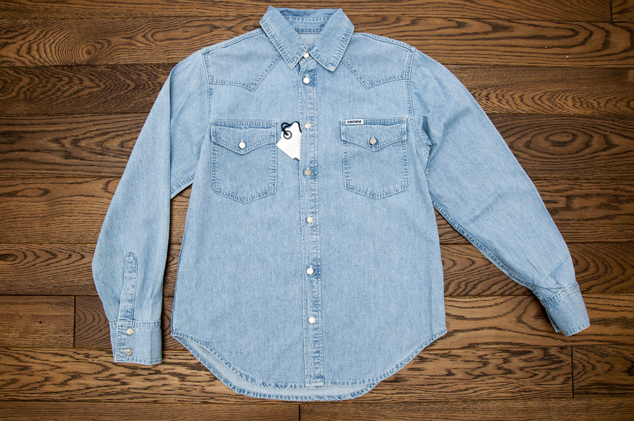 Сорочка чоловіча Crown Jeans модель 076