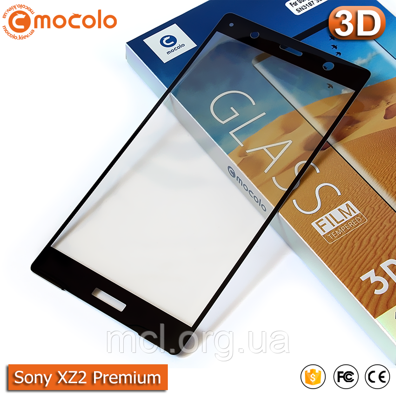 Захисне скло Mocolo Sony Xperia XZ2 Premium 3D (Black)
