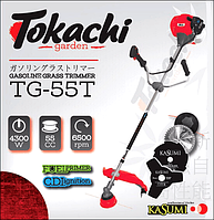 Бензокоса Tokachi TG-55T (3 ножа+1 катушка+ремень рюкзак)