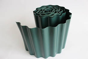 Бордюр хвилястий 10 см х 9 м, зелений