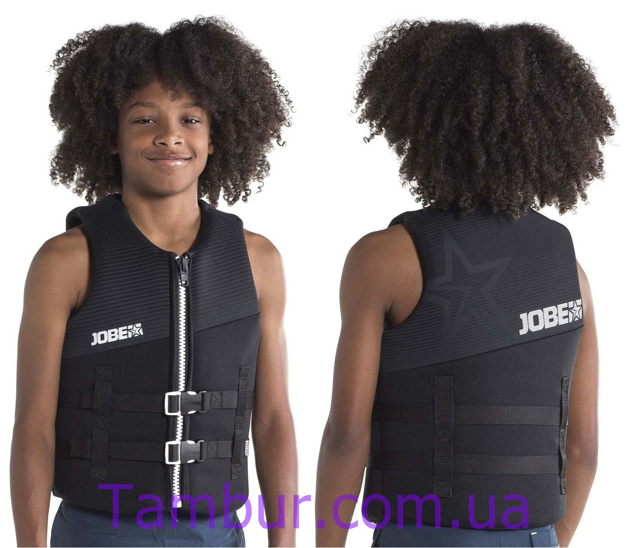 Рятувальний жилет Jobe Neoprene Vest Youth Black (для дітей, дитячий)