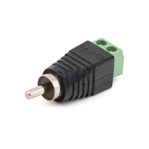 Роз'єм Green Vision RCA-під затискач