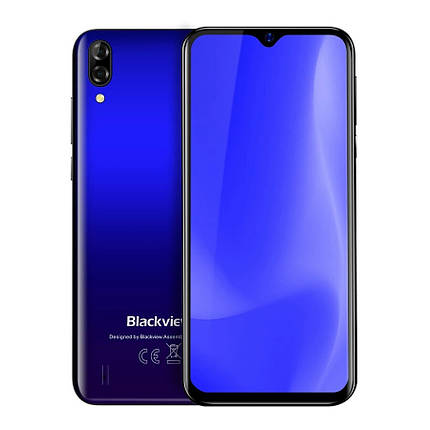 Смартфон Blackview A60 Blue 6.1" 1280x600 1/16Гб 4080 мАч+чехол НОВИНКА, фото 1