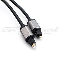 Кабель оптичний Toslink — Toslink (висока якість) New Design, 1 м, фото 6