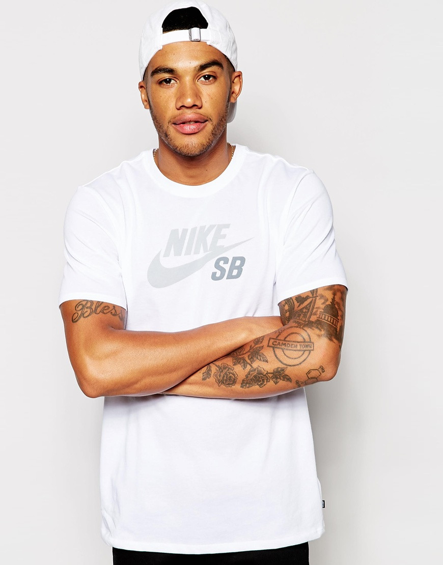 Мужская футболка Nike SB - фото 1 - id-p97213592