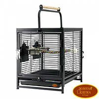 Вол'єр-переноска для великих птахів А60, 48х38х46 см, фото 3