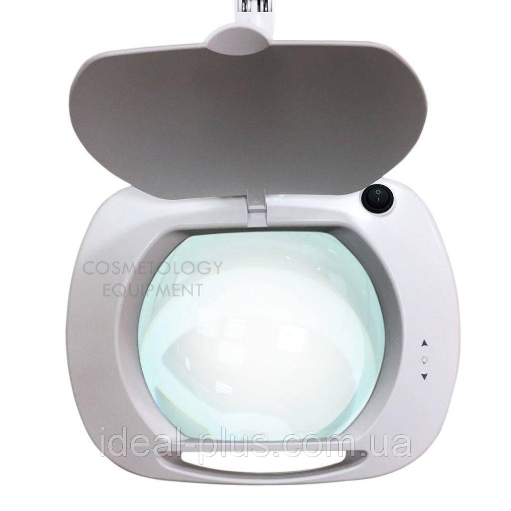 Настольная увеличительная лампа с регулировкой 6030 Led 3D для наращивания ресниц, маникюра, для косметолога - фото 4 - id-p969650320