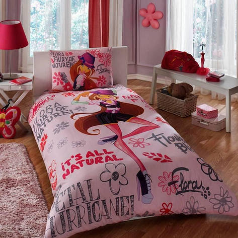 Постільна білизна TAC WINX HOLIDAY FLORA, фото 1
