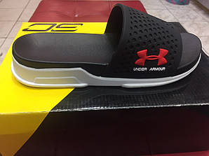 Мужские шлепанцы Under Armour Black White