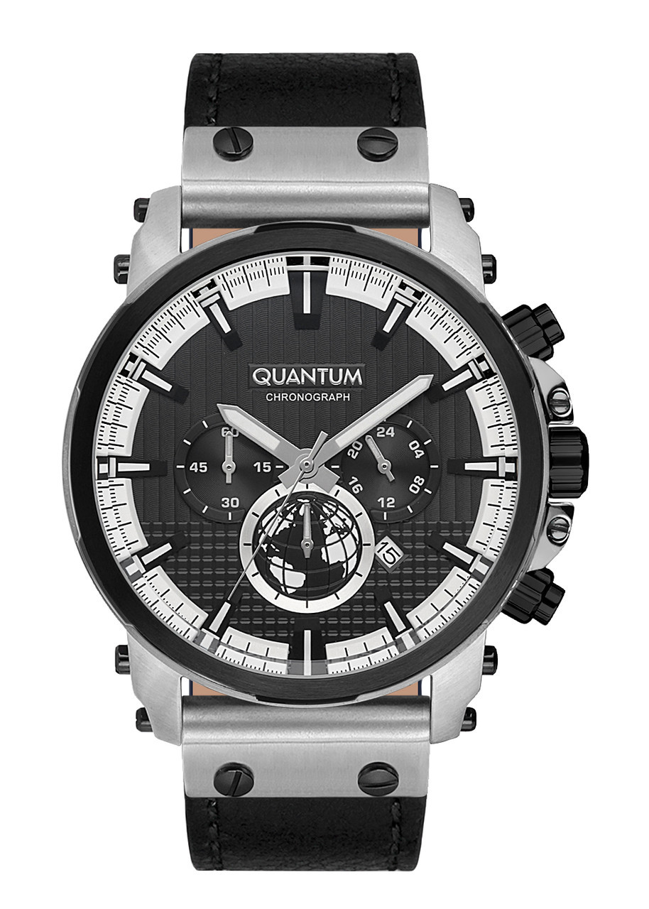 Часы мужские Quantum PWG671.351 серебряные