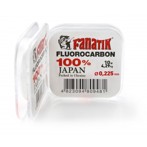 Флюорокарбон Fanatik 10м #1.75/0.225 мм 4.29 кг