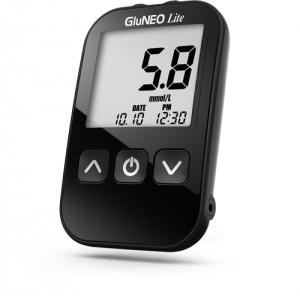 Глюкометр GluNeo Lite + 60 тест-смужок, фото 1