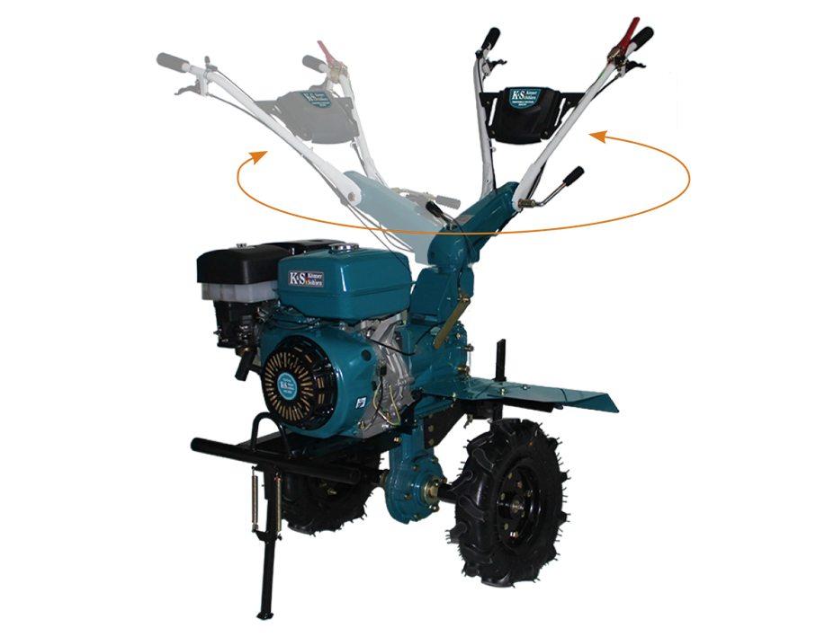 Культиватор бензиновий Konner&Sohnen KS 13HP-1350BG-3 (13 л.с., швидкості 3+1, 4.00-8 ⁇ ), фото 1