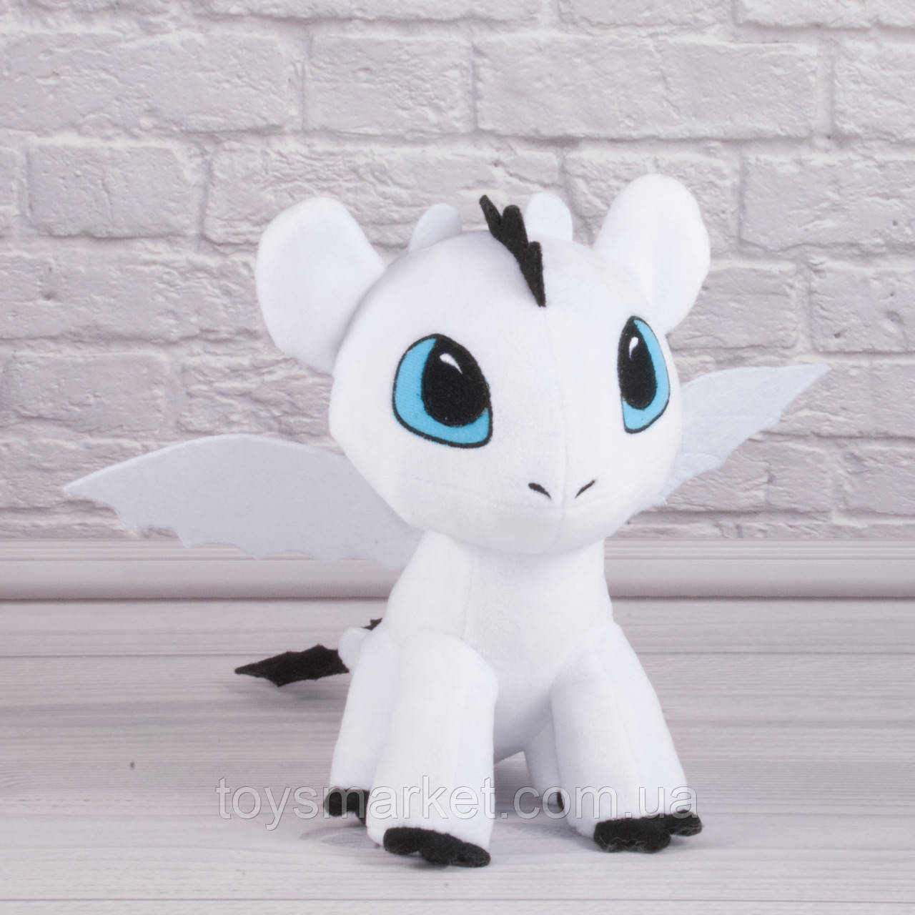 М'яка іграшка Стефані, дитинча Беззубика і Денний Фурії, Як приручити дракона, 24 см