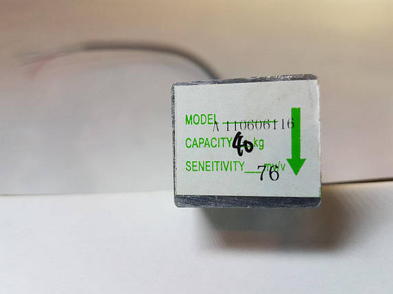Датчик на ваги 40 кг тензодатчик на ваги 40 кг запчастин, фото 2