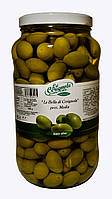 Оливки зелені "Bella di Cerignola" 2G гігантські La Cerignola 2,9 кг
