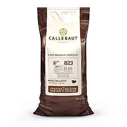 Молочний шоколад 33,6% Callebaut №823 Бельгія 100 г (на вагу)