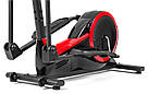 Орбітрек HS-050C Frost black/red. електромагнітний, задній пристрій, для будинку, для схуднення, фото 6