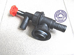 Кран зливний 25 мм "Wzor".