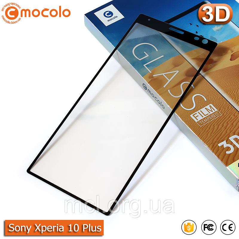 Захисне скло Mocolo Sony Xperia 10 3D Plus (Black)
