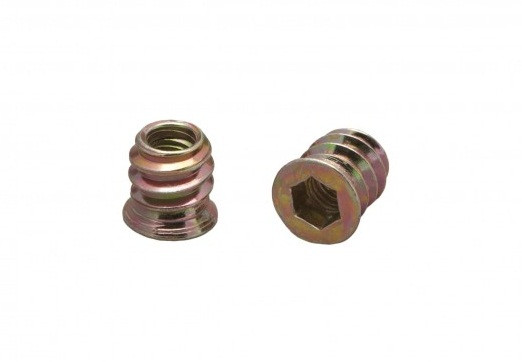 Муфта вкручувана анодована М6 мм L-15 ММ, фото 1