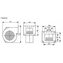 Комплект автоматики котла KG Elektronik SP-30 PID (c датчиком вихлопу) + вентилятор Nowosolar NWS-100, фото 3