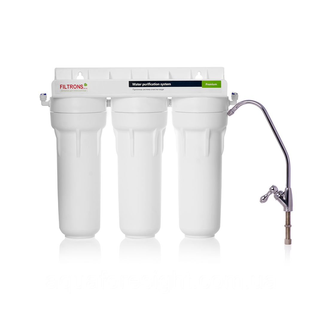 3-х ступінчастий фільтр Premium (комплектація PENTEK), фото 1