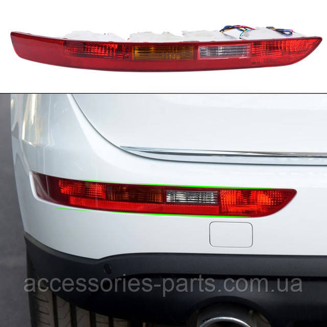Ліхтар на бампері задній Лівий Правий Audi Q5 09-2016 Новий Оригінальний