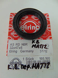 Elring 166.160 Сальник к/в передній Daewoo Matiz