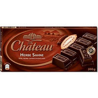 Черный шоколад Chateau Herbe Sahne 200 г Германия