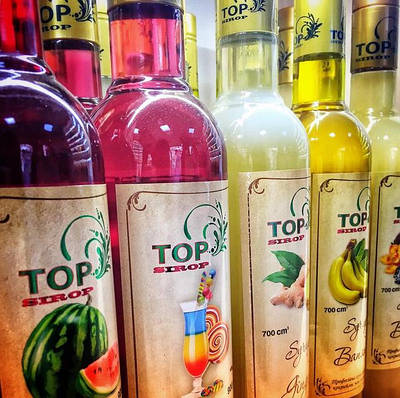 Сиропи і топінги