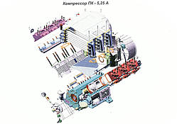 Компресор ПК-5.25 запчастин