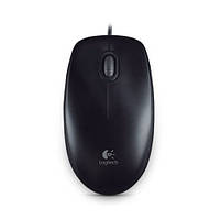 Мышь Logitech B100 Optical USB Mouse черная