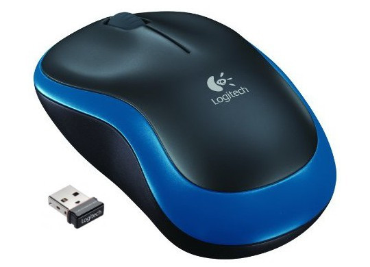 Миша Logitech M185 Wireless Blue (910-002239-910-002236)