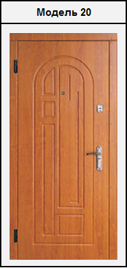 Двери металлические МДФ (16мм) 2020х860 - фото 1 - id-p97352028