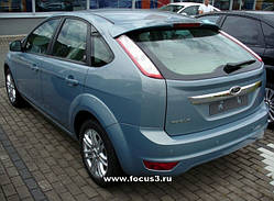 Накладка на багажник FORD FOCUS 2 хетчбек 2008+