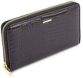 Великий лаковий гаманець із золотистою блискавкою Marco Coverna (16634)