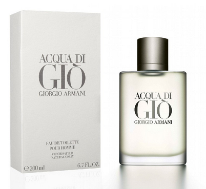 Оригінальна чоловіча туалетна вода Giorgio Armani Acqua di Gio, 200 ml NNR ORGIN /08