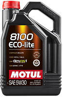 Motul 8100 ECO-LITE SAE 5W30 (5L) API SN, ILSAC GF-5,