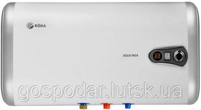 Горизонтальный бойлер RODA Aqua Inox 80 HM, водонагрівач горизонтальний на 80 літрів