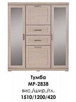 Тумба Меркурій МР-2838 (БМФ) 1200х420х1510мм