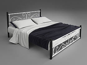 Двоспальне ліжко Tenero Нарцис на дерев'яних ніжках