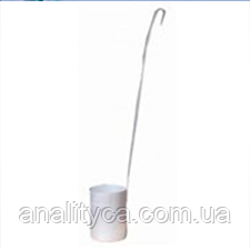 Кружка молочна з дл.ручки 35/75 см нерж.1,0 л, фото 1