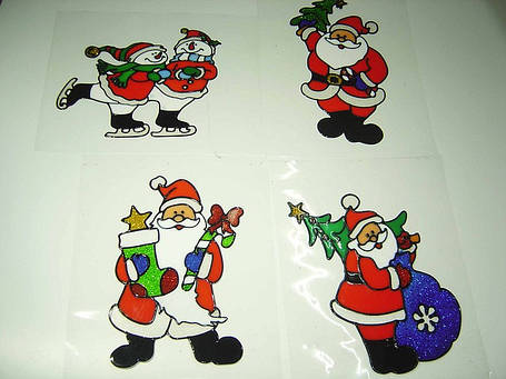 Наклейки силіконові 20х25 см 0405, фото 2