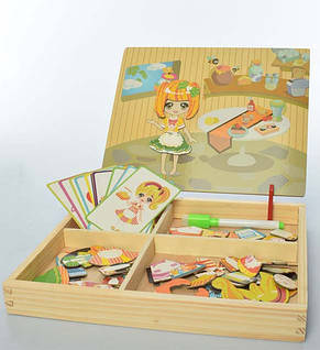 Дерев'яна іграшка Гардероб, фото 1