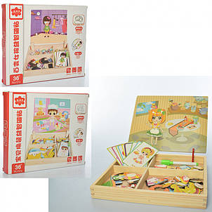 Дерев'яна іграшка Гардероб, фото 2