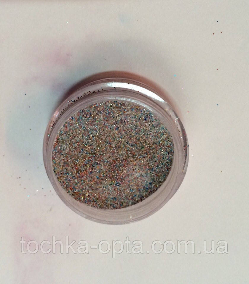 AC-458 multicolor shimmer — багатобарвний блискучий